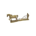 Brass figurine "Farmer"