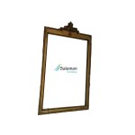 An original mirror from the Bristol Hotel.