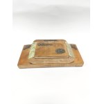 Art Deco-style decorated inkwell