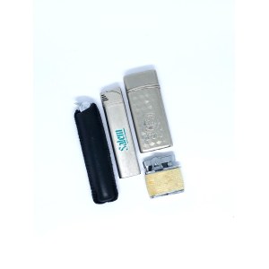 Set of 4 Working Lighters - King, Champ, etc.