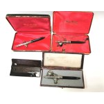Set of vintage airbrushes in their original boxes
