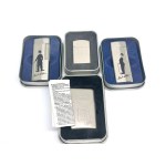 Set of 4 lighters in boxes