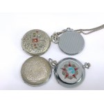 Set of 4 Molnija Pocket Watches