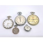 Set of 5 pocket watches