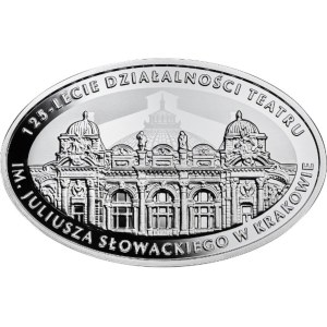 10 zlotych, 2018, 125th anniversary of the Juliusz Słowacki Theater in Kraków
