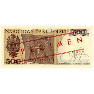 500 złotych 1979, seria AZ 0000000, WZÓR No 2422*