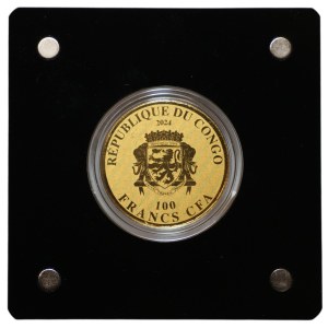 7 Continents 2024, South America 1/500 ounce, Au999