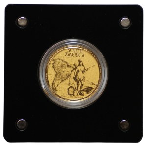 7 Continents 2024, South America 1/500 ounce, Au999