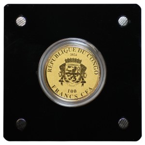 7 Continents 2024, Africa 1/500 ounce, Au999