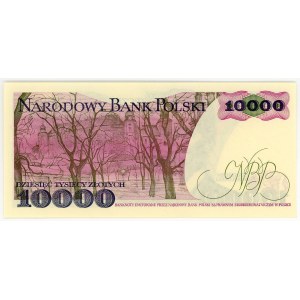 10,000 zlotys, 1987, Series B