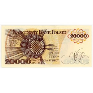20.000 złotych 1989, seria B