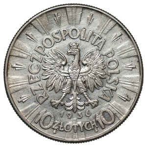 10 Złoty 1936, Józef Piłsudski