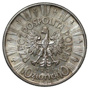 10 Złoty 1936, Józef Piłsudski