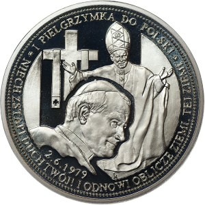Medal, John Paul II, the man who changed the world