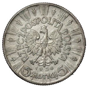 5 Złoty, 1936, Józef Piłsudski