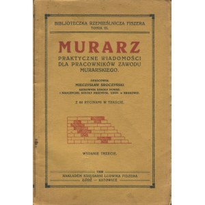 Mieczysław SROCZYŃSKI - Bricklayer: Practical Information for Bricklayers [1929]