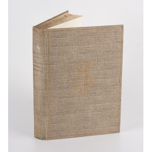 Julian TUWIM - Polish Drunkard's Dictionary and Bacchanalian Anthology [first edition, 1935] [illustrated by Feliks Topolski]