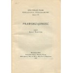 [The Great Poland Camp] Bohdan WASIUTYŃSKI - The Rule of Law [1927]