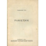 TYC Teodor – Deník [první vydání 1931]