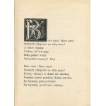 KASPROWICZ Jan - Taniec zbójnicki [1929] [il. Władysław Skoczylas]