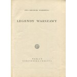 Ewa SZELBURG-ZAREMBINA - Legends of Warsaw [1938] [illustrated by Stefan Mrożewski]