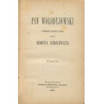 Henryk SIENKIEWICZ - Pan Wołodyjowski. A Historical Novel [First Edition 1887–1888]