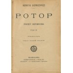 SIENKIEWICZ Henryk - Potop. Powieść historyczna [1910]