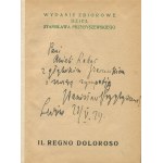 PRZYBYSZEWSKI Stanisław - Il Regno Doloroso. Powieść [1924] [AUTOGRAF I DEDYKACJA]