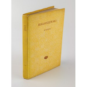 BIAŁOSZEWSKI Miron - Wiersze [1976] [AUTOGRAF I DEDYKACJA]
