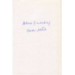 MIŁOSZ Czesław - Na brzegu rzeki [wydanie pierwsze 1994] [AUTOGRAF I DEDYKACJA]