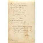 Sztambuch Heleny Bagniewskiej z wpisami z lat 1850-1857
