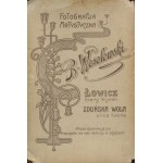 [photographie sur carton] Łowicz, B. Wesołowski. Trois fillettes en costumes régionaux [après 1907]