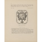 Exlibris. Czasopismo poświęcone książce. Zeszyt V [1924]