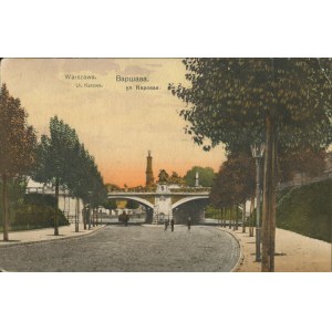 [pohlednice] Varšava. Ulice Karowa [1914]