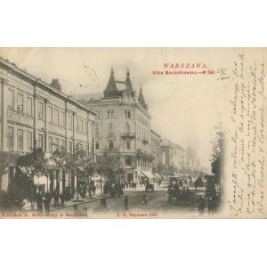 [postcard] Warsaw. 164 Marszałkowska Street [1900]