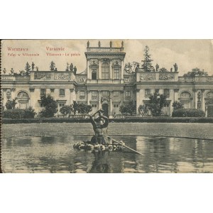 [pohlednice] Varšava. Palác ve Wilanově