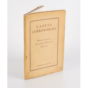 Gazeta Cukrownicza. Numer 39 z 1929 roku poświęcony Powszechnej Wystawie Krajowej