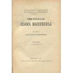 [Philosophy] Adam MAHRBURG - Philosophical Writings [1914]