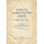 Arkonia Commemorative Book, 1879 – May 9 – 1929 [1929]
