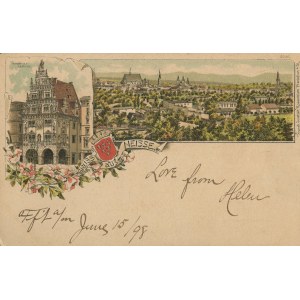 [carte postale] Nysa. Salutations de Neisse [1898]