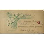 [fotografia su cartoncino] Cracovia, J. Sebald. Stanisław Łempicki [1898]