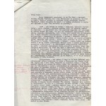 Zestaw 6 listów Zygmunta Hertza do Wojciecha Luterka [1970-1973]