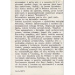 Zestaw 6 listów Zygmunta Hertza do Wojciecha Luterka [1970-1973]