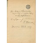 BOY-ŻELEŃSKI Tadeusz - Nieco mitologii [wydanie pierwsze 1935] [AUTOGRAF I DEDYKACJA]