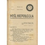 Myśl Niepodległa [wrzesień-grudzień 1907] [dedykacja Andrzeja Niemojewskiego]