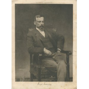 [illustration] Henryk Sienkiewicz. D'après le portrait de Kazimierz Pochwalski