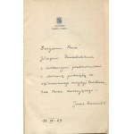 Jacek BOCHEŃSKI - Nazo the Poet [1969] [AUTOGRAPH AND DEDICATION TO JÓZEF ZAWADZKI]