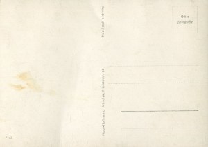 [pocztówka] Warszawa. Adolf Hitler przed Pałacem Saskim