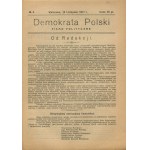 Polish Democrat. A political journal. A set of 5 issues from 1917