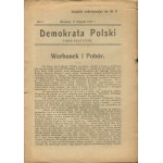 Polish Democrat. A political journal. A set of 5 issues from 1917